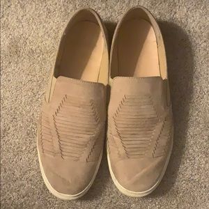 Tan/nude slip-ons!